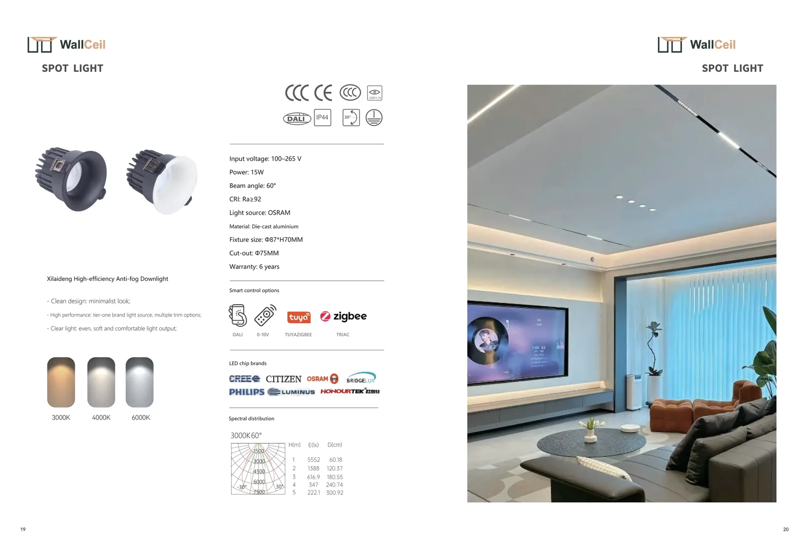Ceiling lighting catalogue page 11