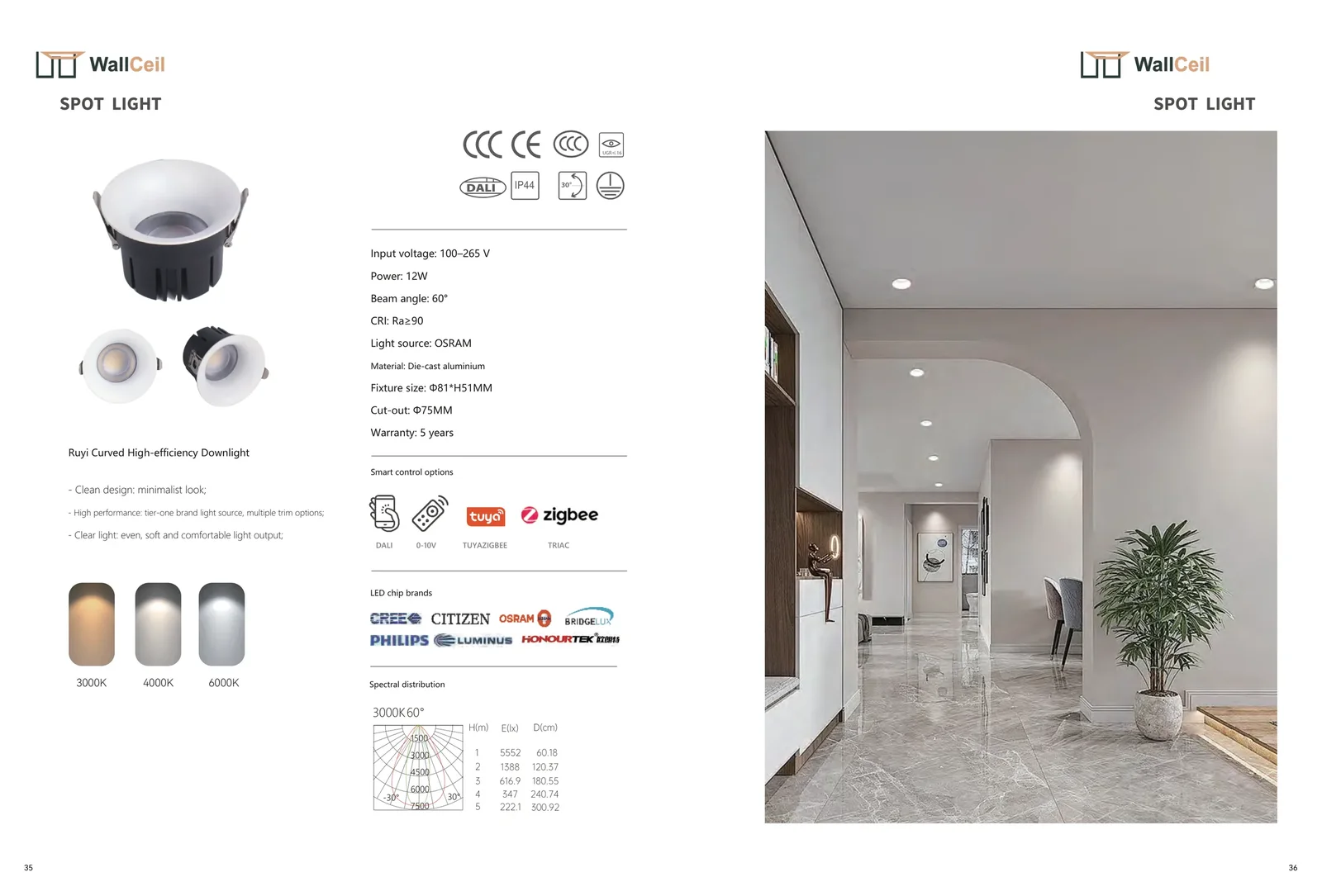 Ceiling lighting catalogue page 19