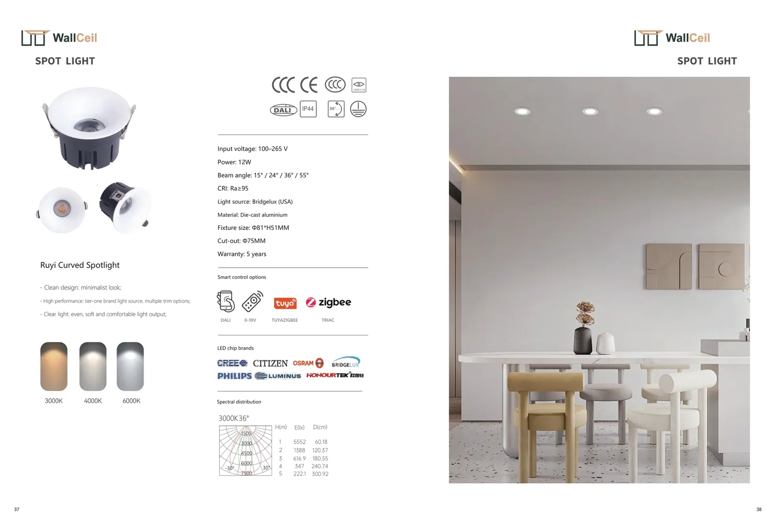 Ceiling lighting catalogue page 20