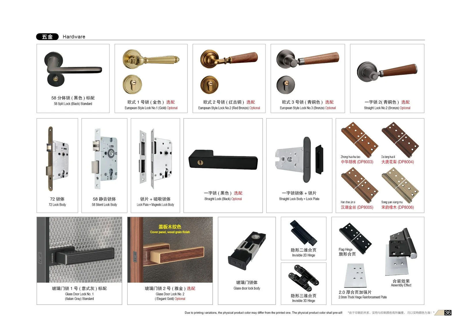 铝合金门系列
